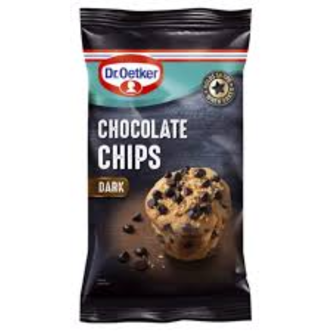 DR.OETKER DARK CHOCO CHIPS 100G